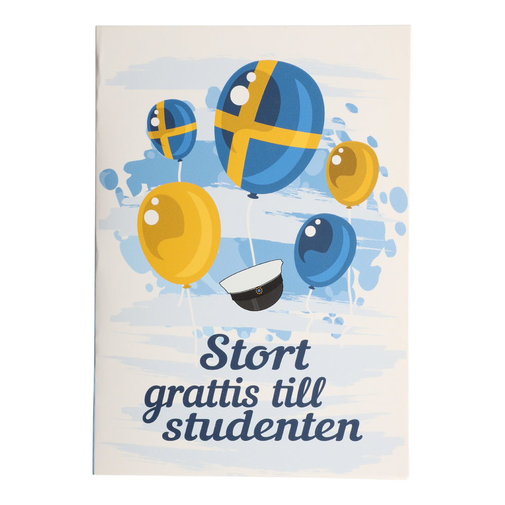Presentkort STUDENT BALLOONS 12X17