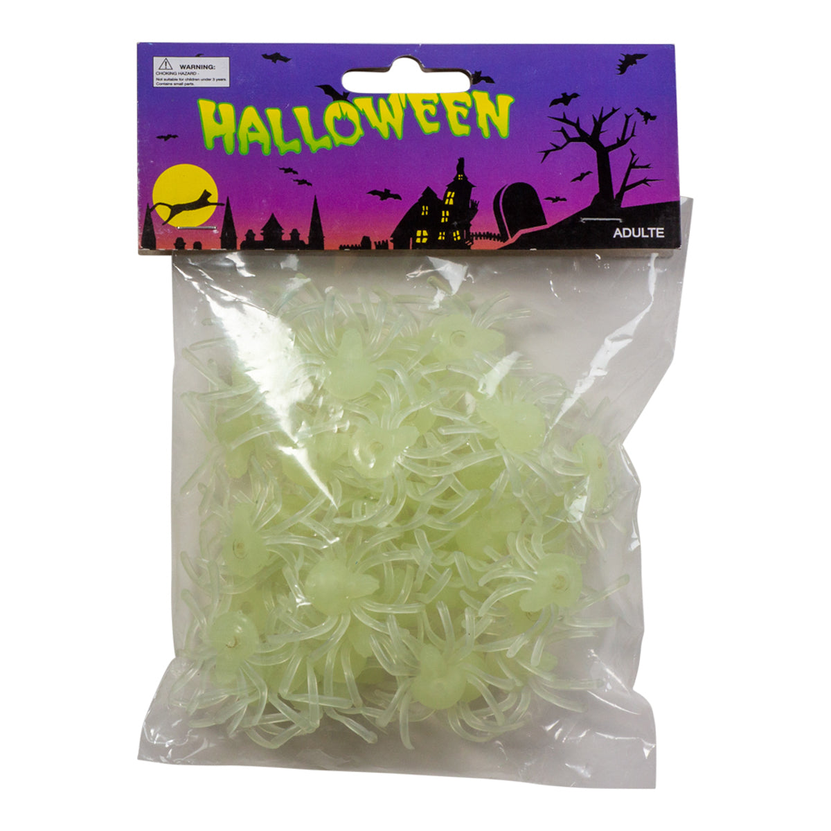 Glow in the dark Spindlar – 50-pack