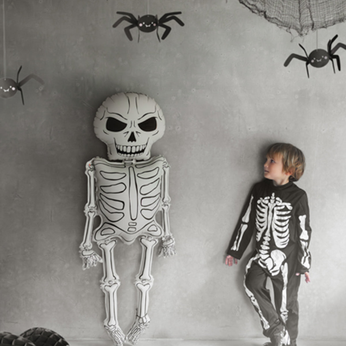 Follieballong - Skelett - 46x129 cm