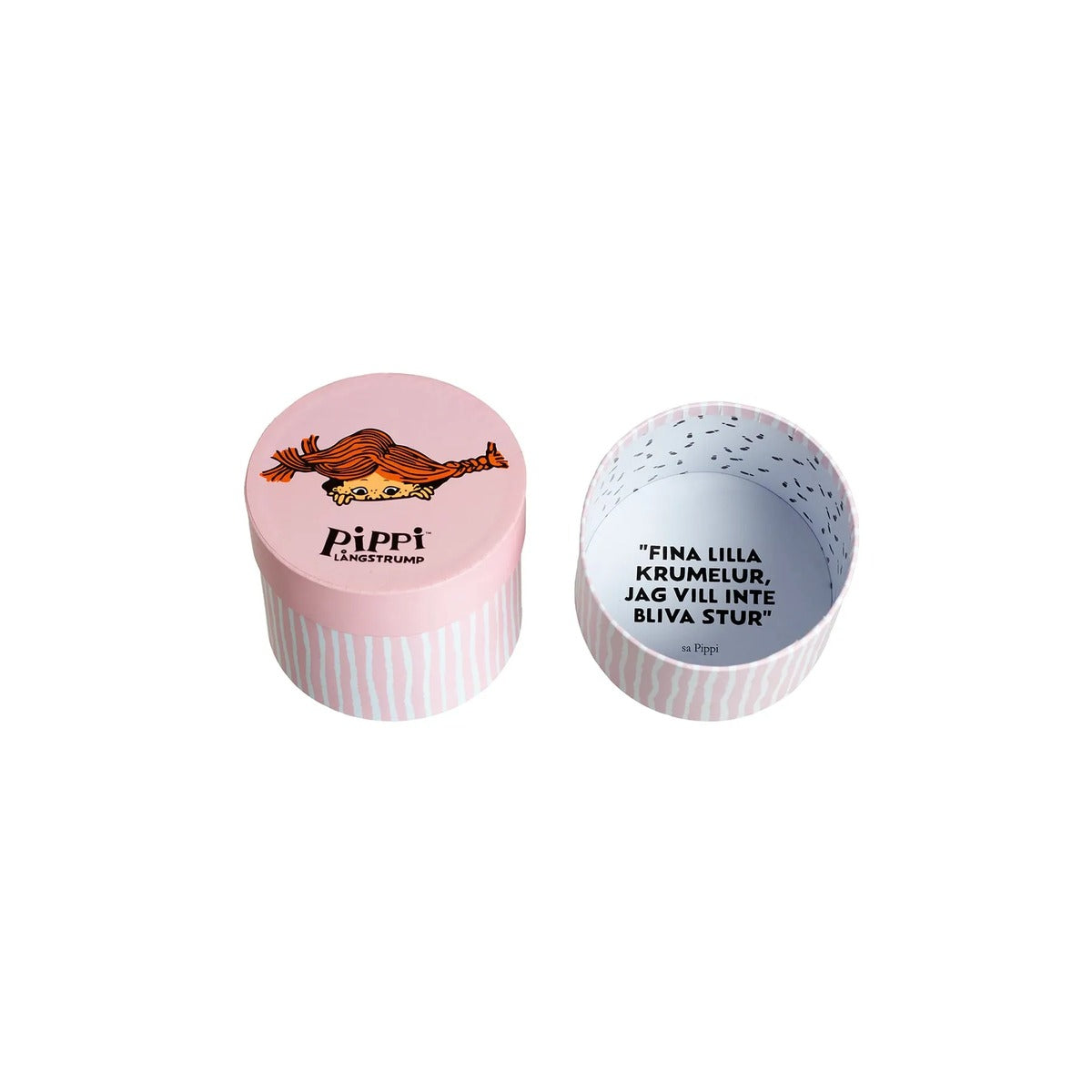 Presentask Liten Pippi, ROSA 10x8 cm