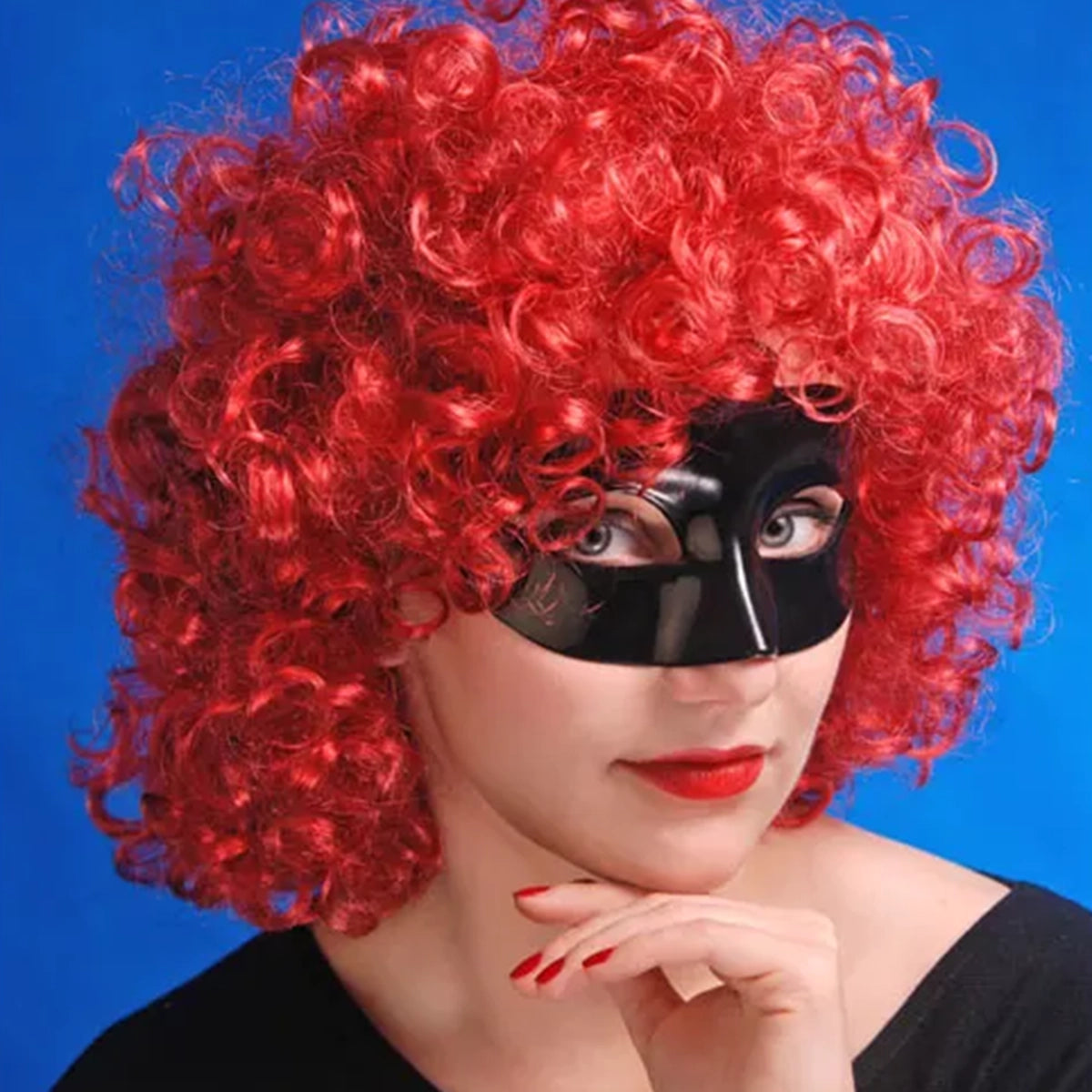 Partymask Svart