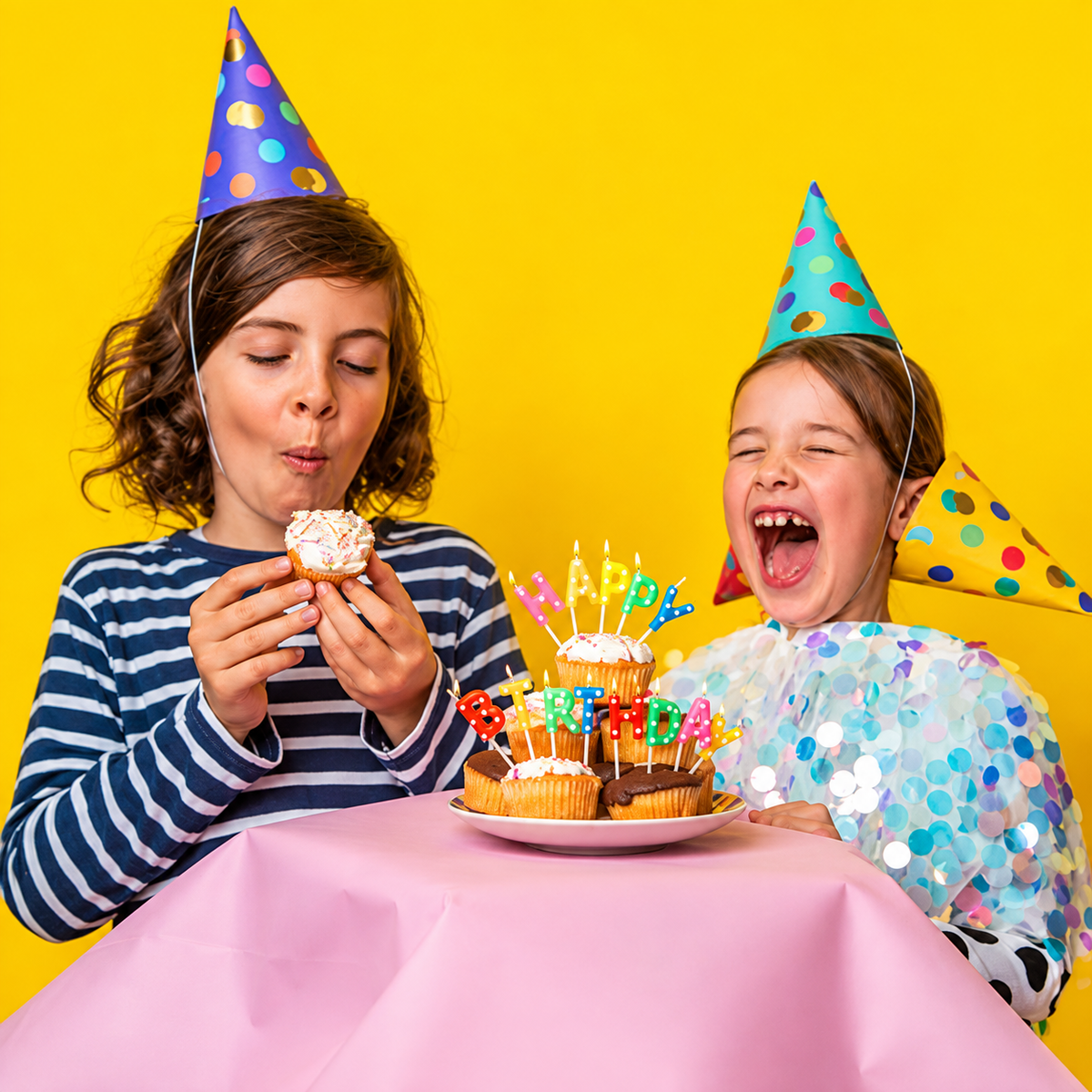 Tårtljus Happy Birthday Mix