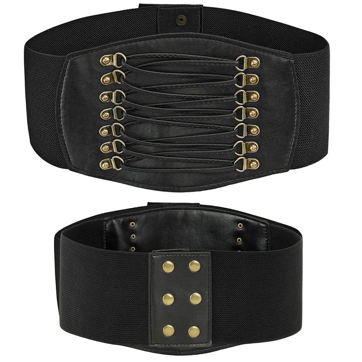KORSETBÄLTE STRETCH SVART -  S/L