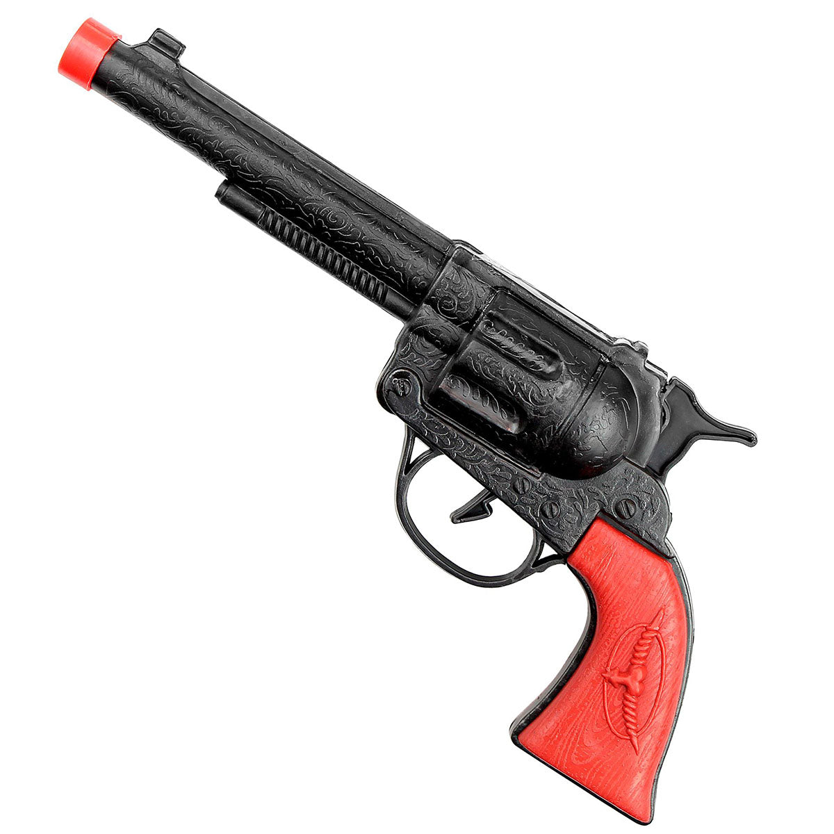 SVART COWBOY-PISTOL- 23 CM