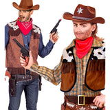 SVART COWBOY-PISTOL- 23 CM