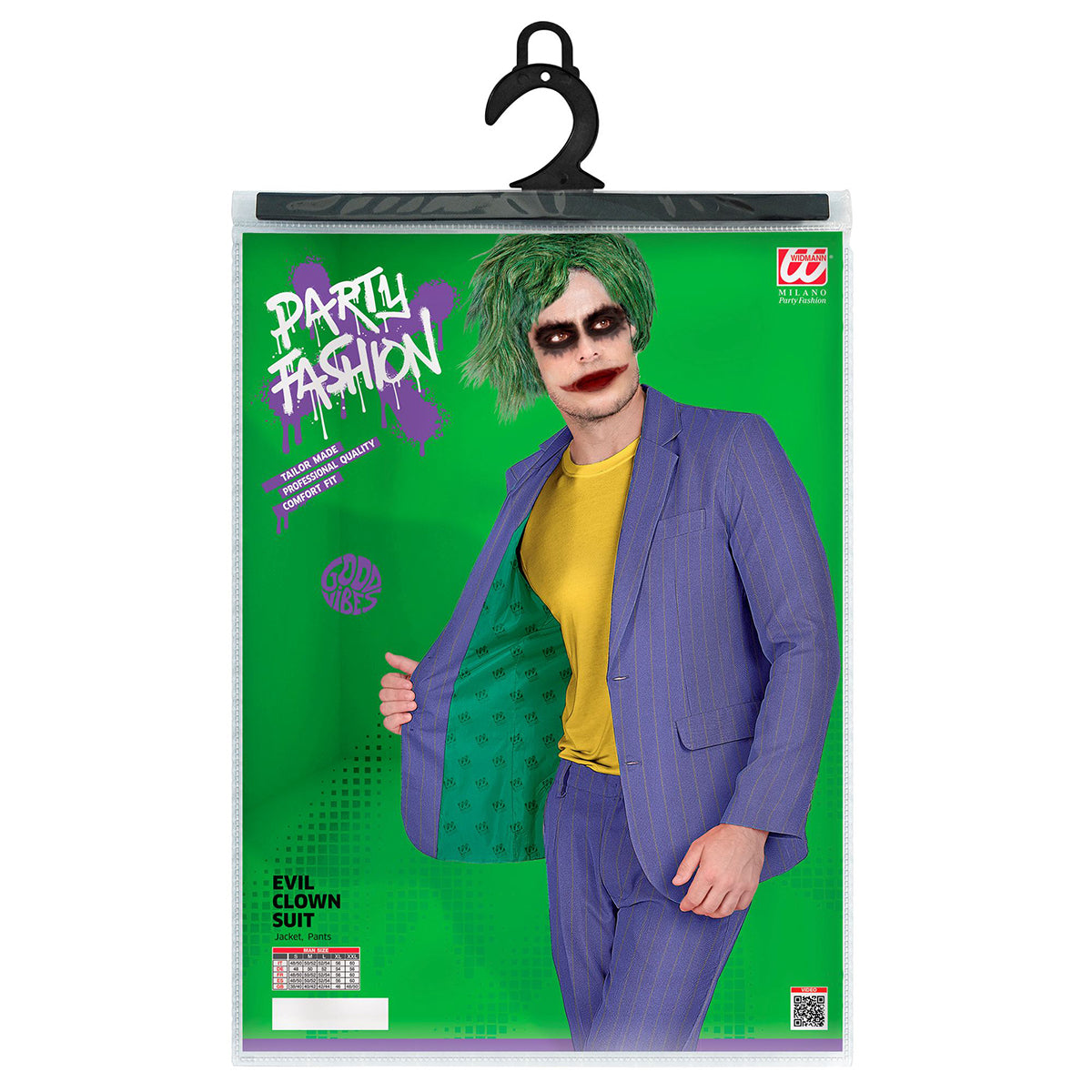OND CLOWN - Maskerad Vuxen