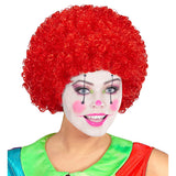 Röd clown - Peruk