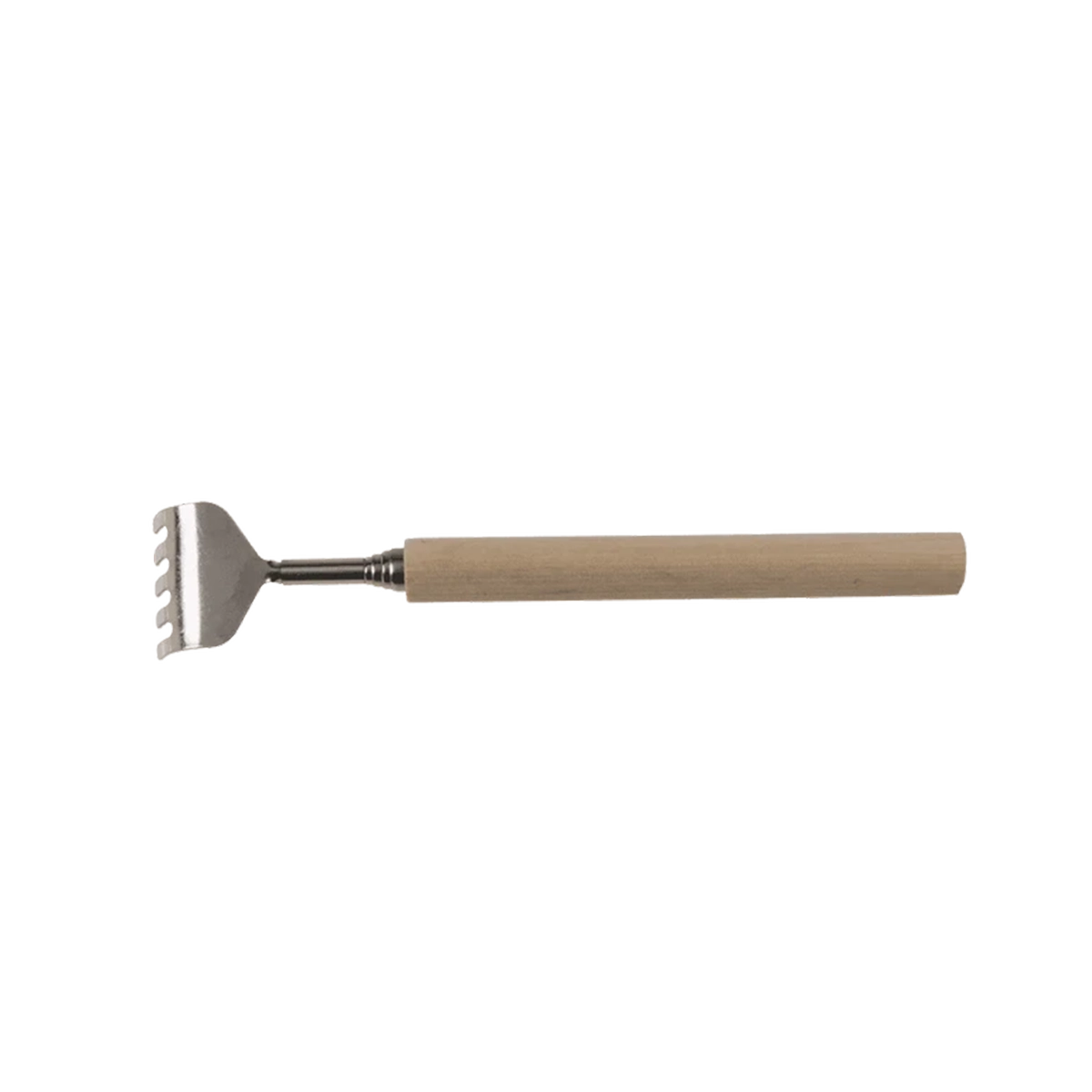 Udragningsbar ryggkliare med trähandtag 52 cm