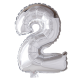 Foileballong Silver - 41cm