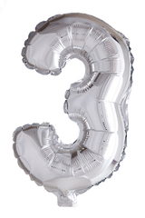 Foileballong Silver - 41cm