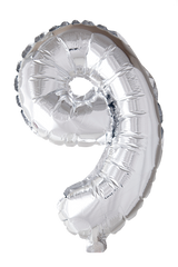 Foileballong Silver - 41cm