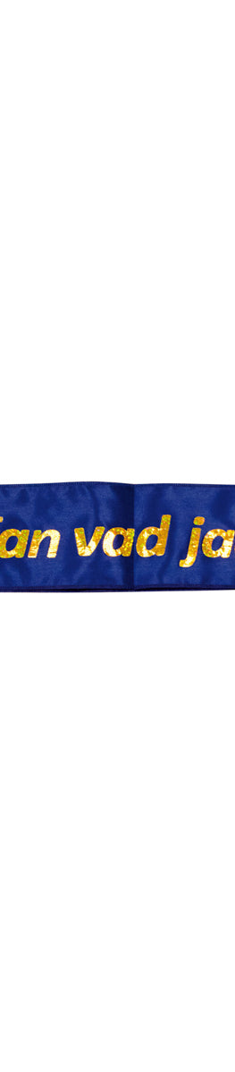 Ordensband STUDENT BLÅ FY FAN VAD JAG ÄR BRA