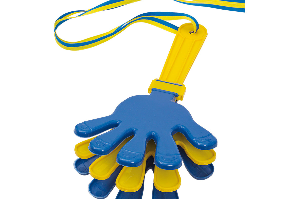 HANDKLAPPRA BLÅ/GUL