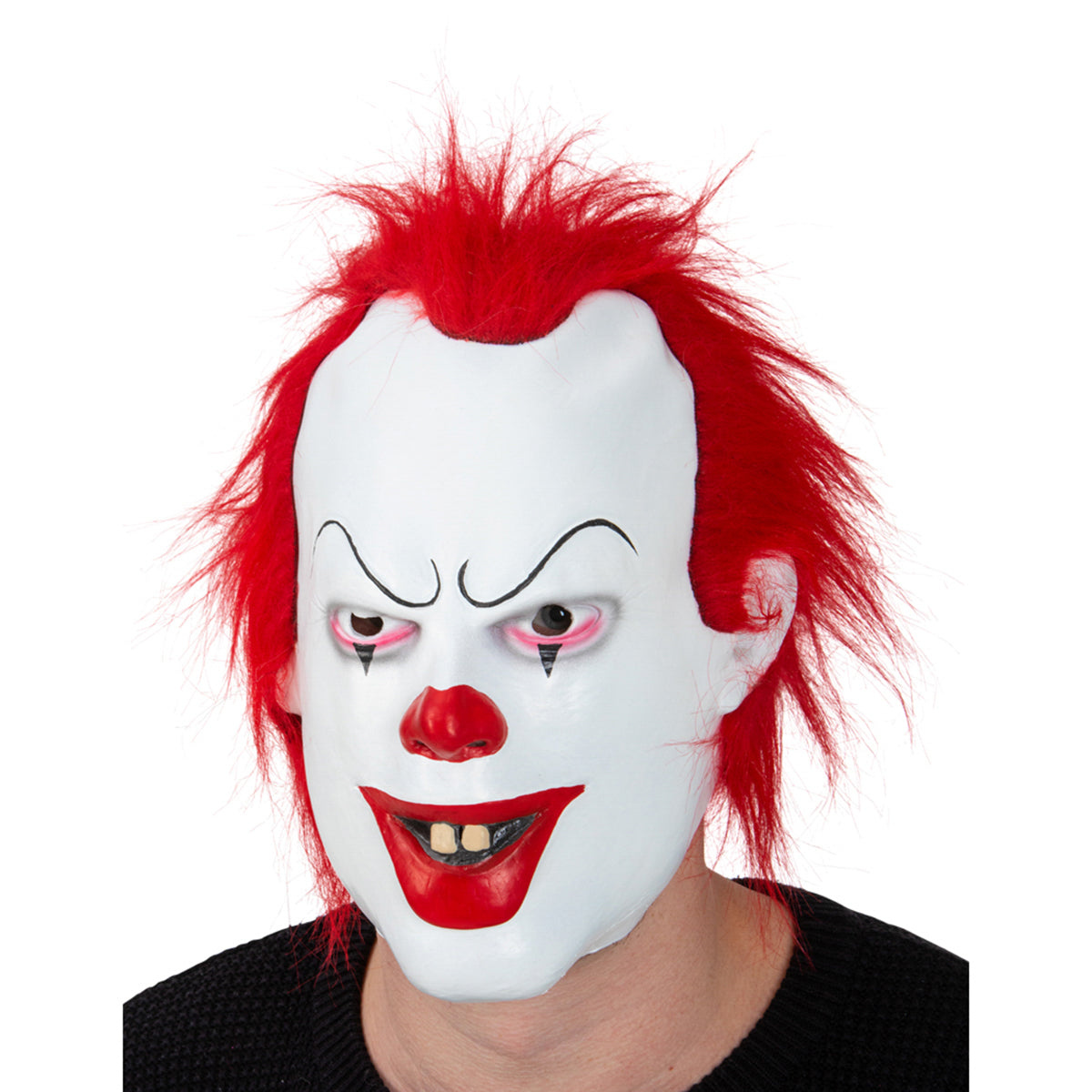 Blodig latexmask Clown