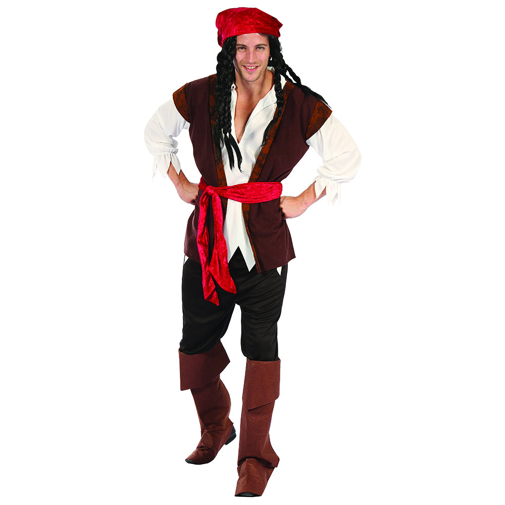 Piratdräkt Herr - Maskeraddräkt