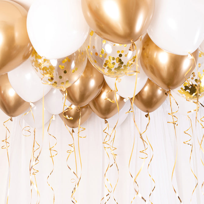 Ballongkit till Tak - Guld/Chrome