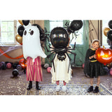 Folieballong - Svart Spindel - 60x101cm