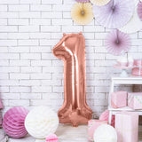 Follieballong 86 cm ROSEGULD 0-9