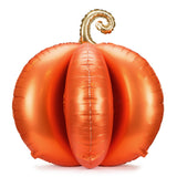 Standing Foil Balloon 3D Pumpkin, 90x90 cm, orange