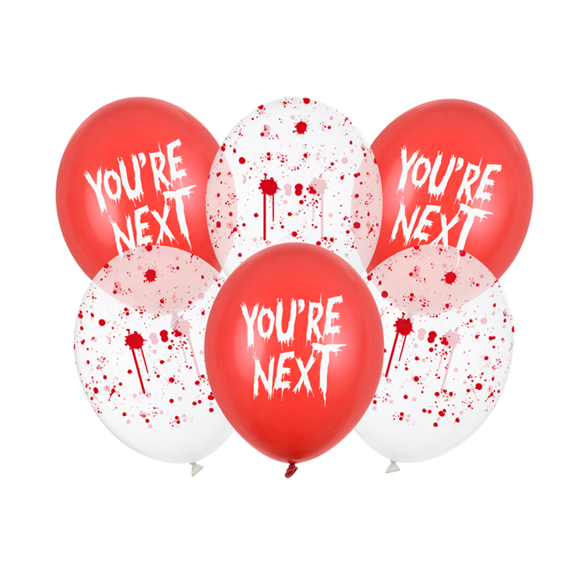 Balloons 30 cm, You're next, mix: 1pkt/6pc.