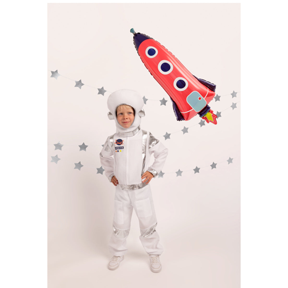 Astronaut 116-128 cm -Maskerad Barn
