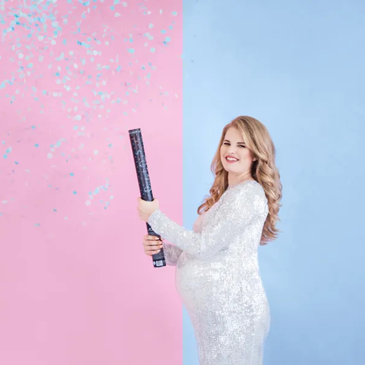 Konfettikaon - Det är en flicka - Rosa