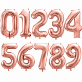 Follieballong 86 cm ROSEGULD 0-9